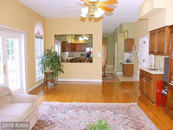 Family Room looking into Kitchen