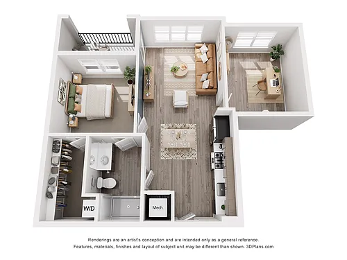Floor plan The Maple