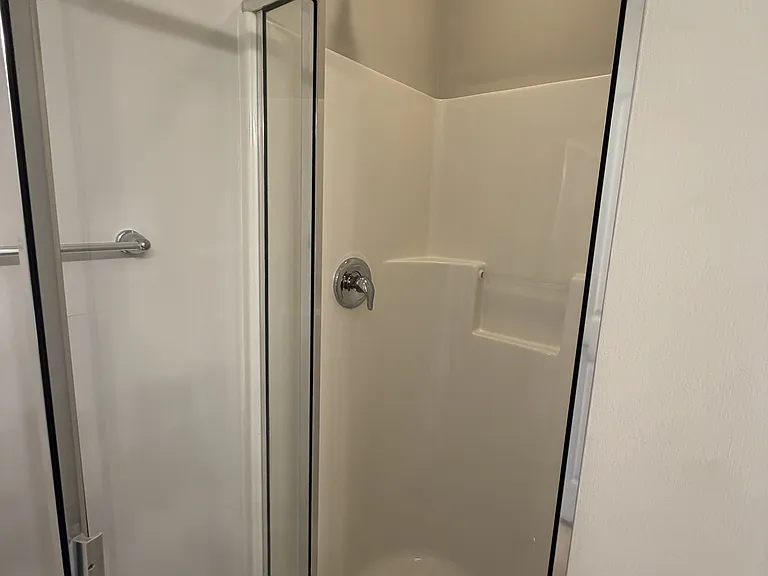 Master bath - standing shower
