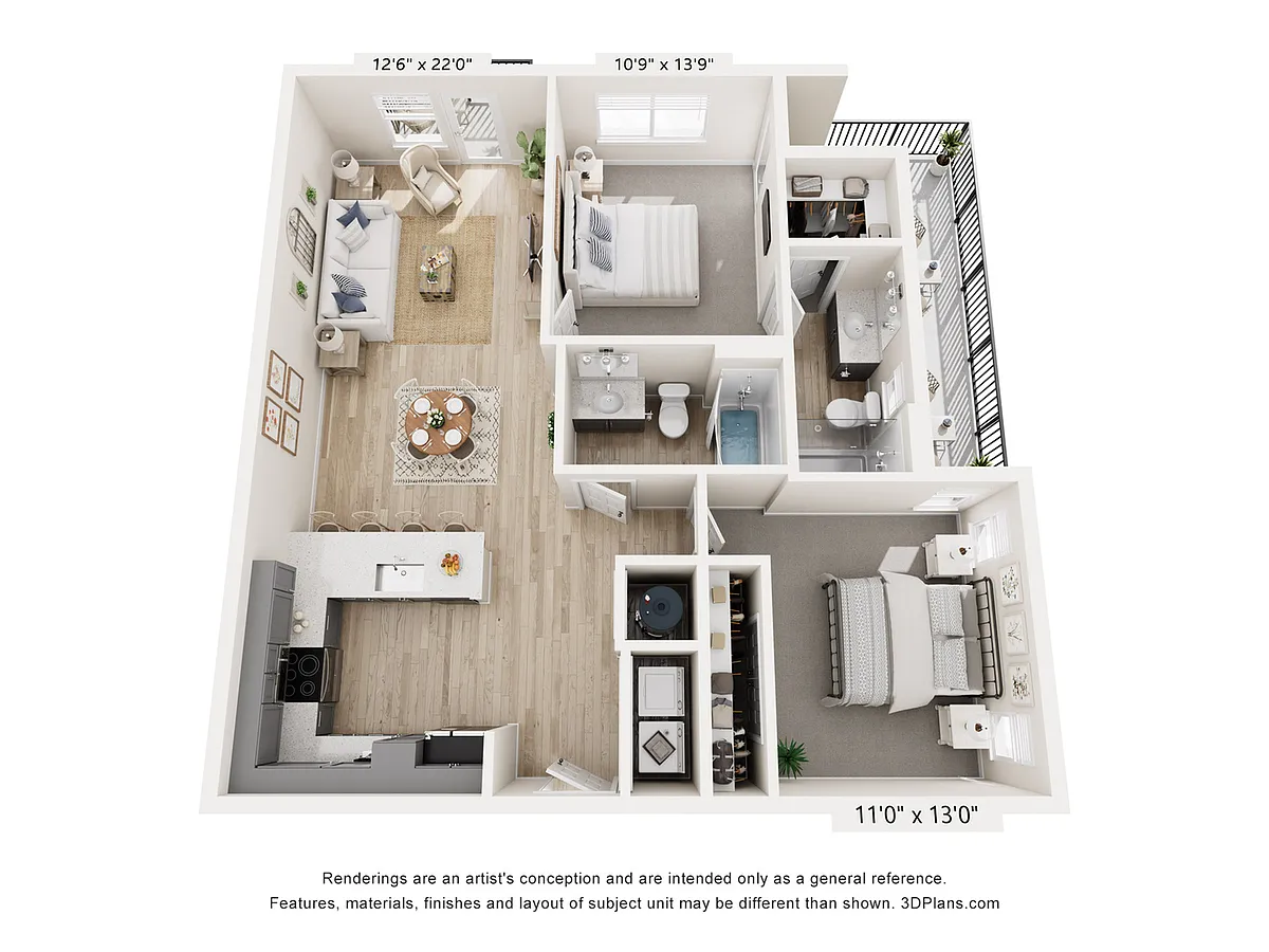 Floor plan B2