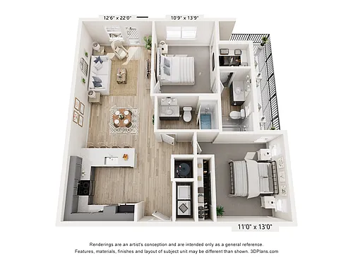 Floor plan B2