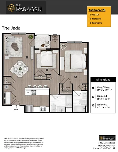 Floor plan The Jade