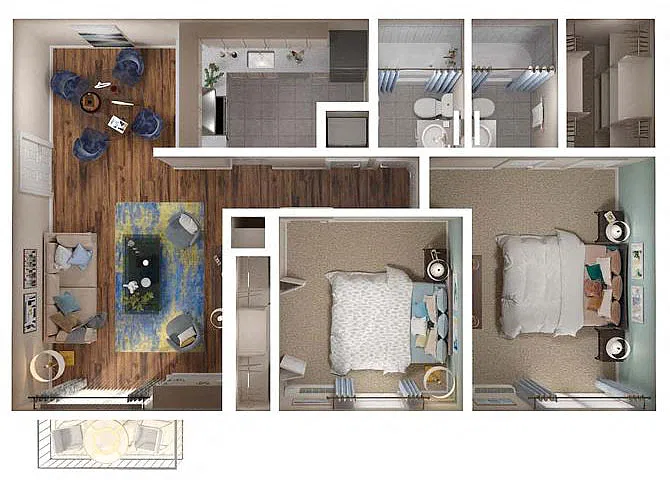 Floor plan Ravenswood