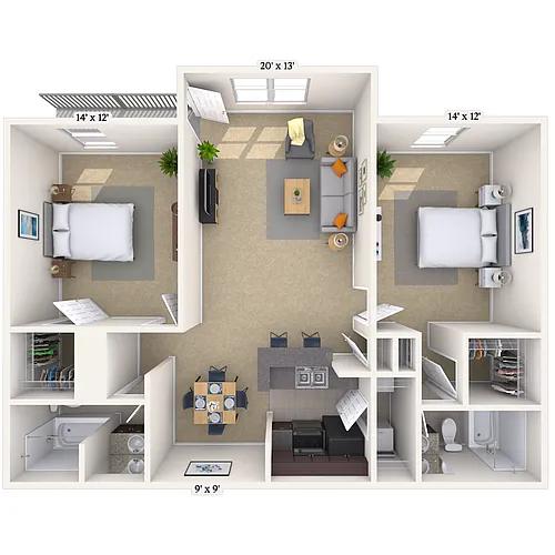 Floor plan Memphis