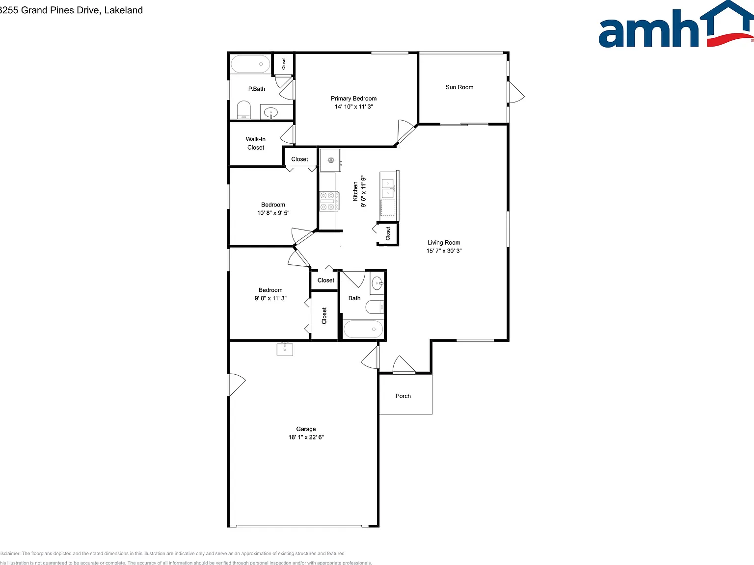 3 bed, 2.0 bath, 1272 sqft, $2,070 — Photo 2