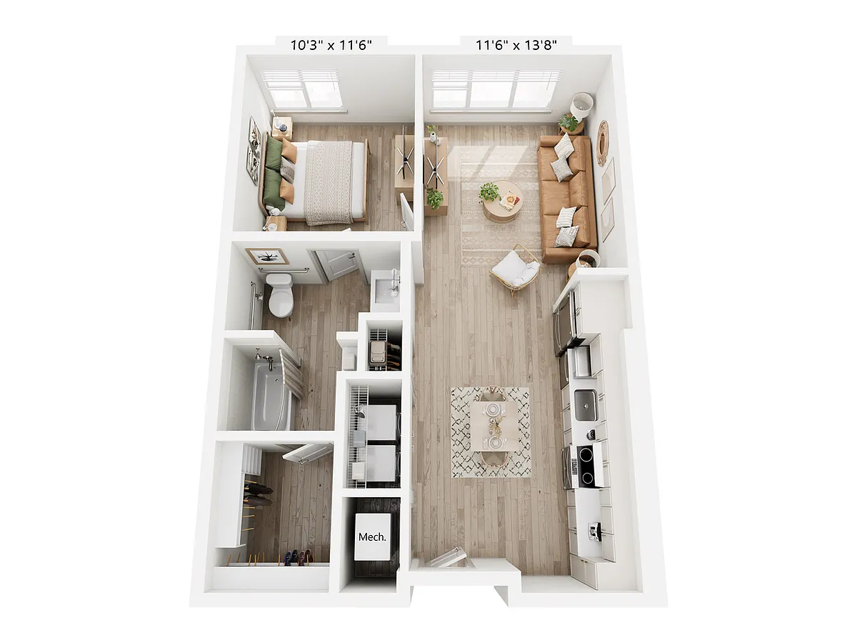 Floor plan A6H
