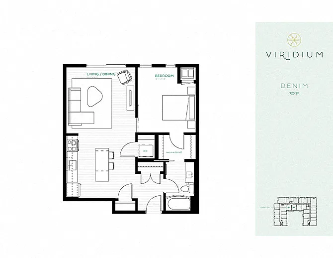 Floor plan Denim