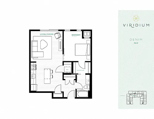 Floor plan Denim