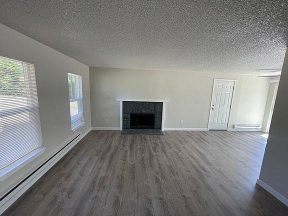 Living Room View from front door perspective