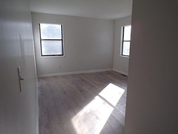 Master bedroom with new luxury vinyl