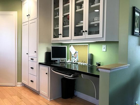 Desk in Kitchen