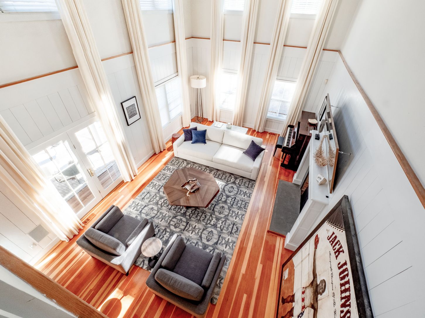  Great room from 2nd floor