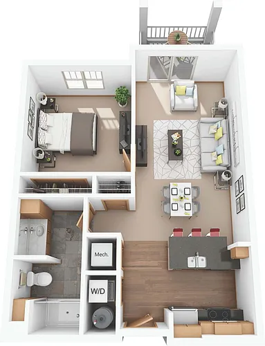 Floor plan Halquist