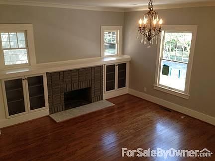 View of dining room from stairs