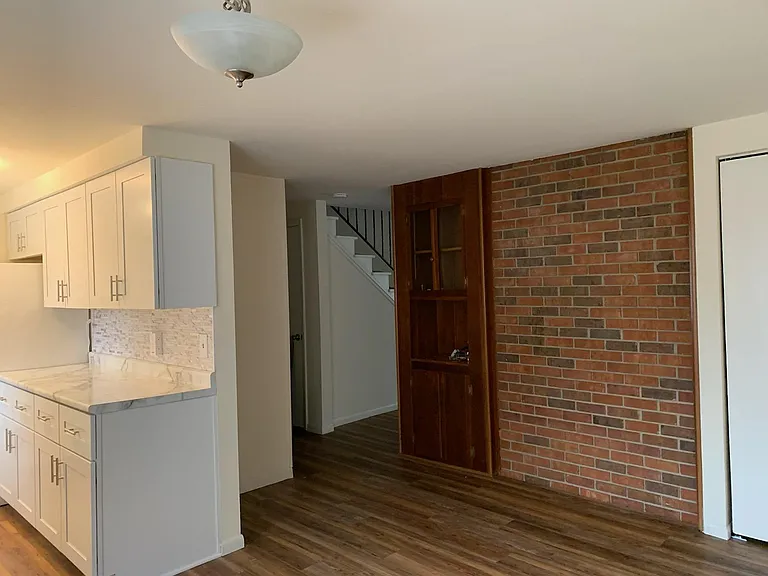 Kitchen and partial dining area