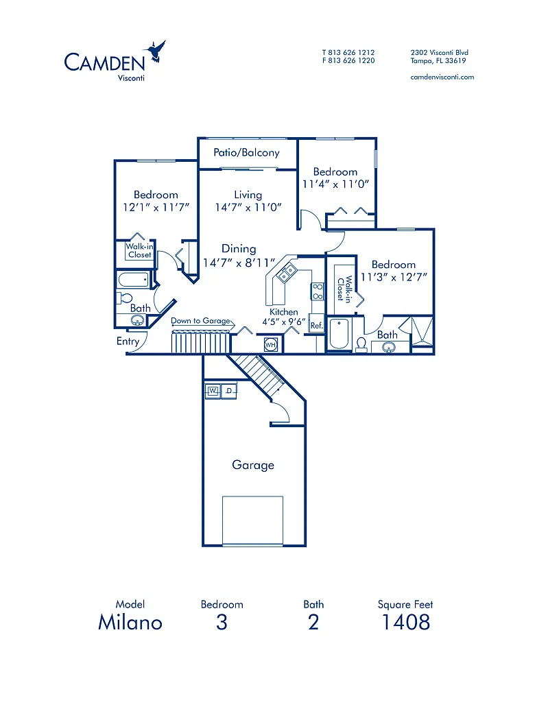 Floor plan Milano