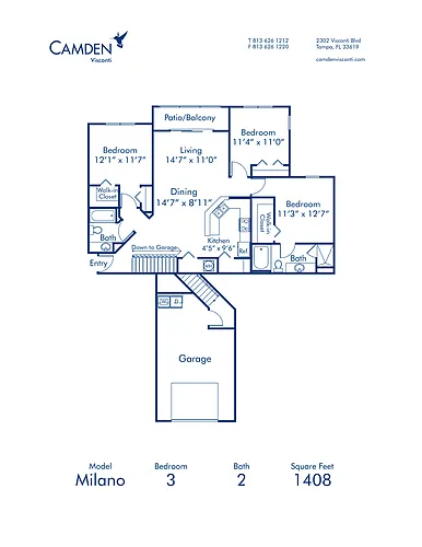 Floor plan Milano