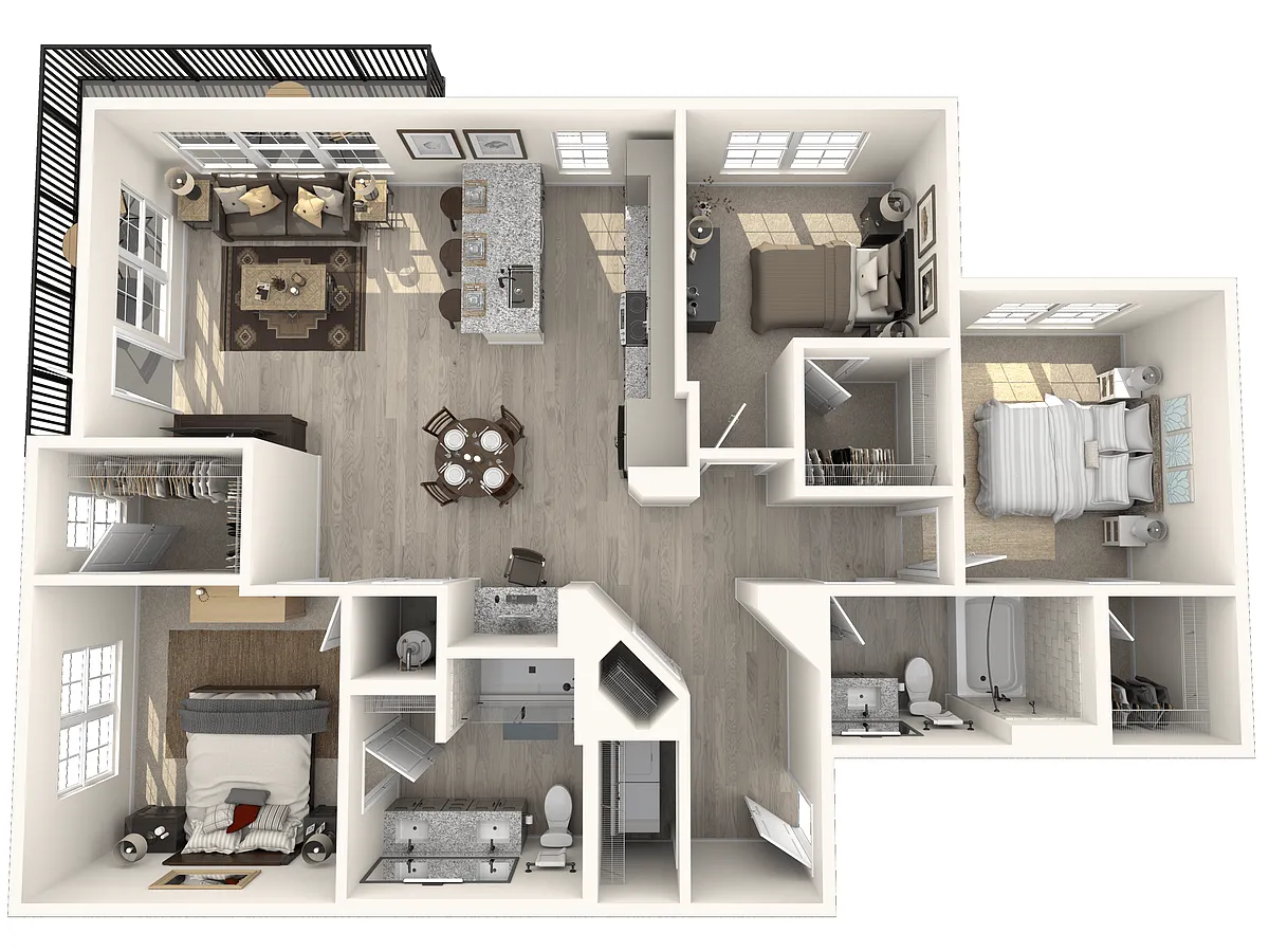 Floor plan C1