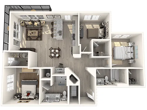 Floor plan C1