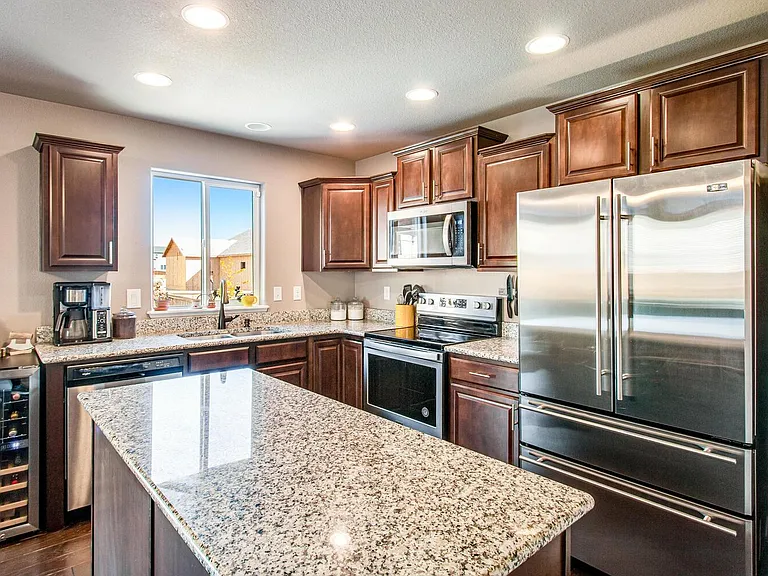 Stainless steel appliances!