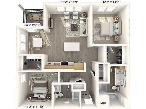 Floor plan B4