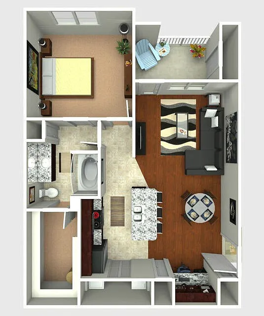 Floor plan A6