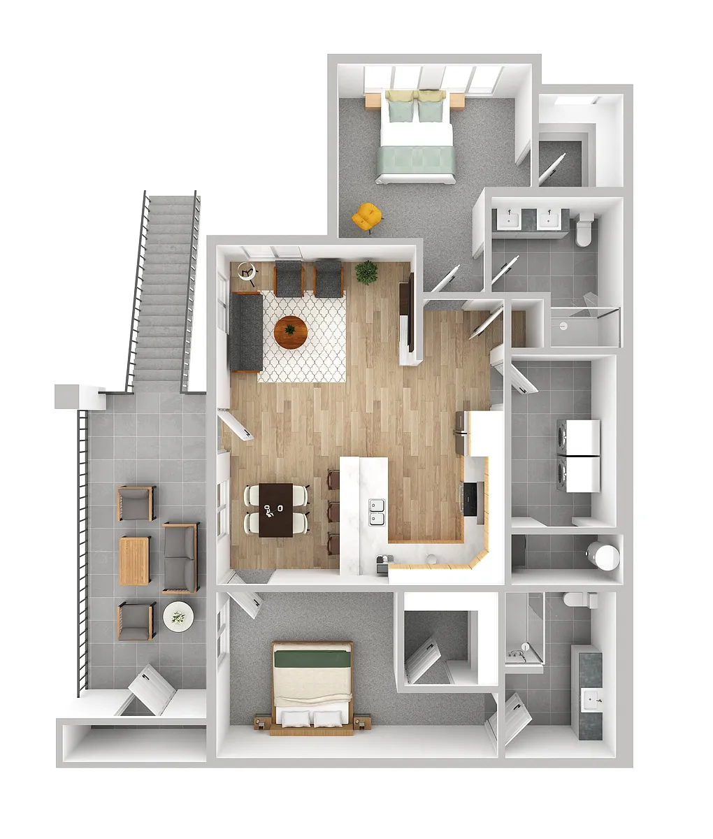 Floor plan B2