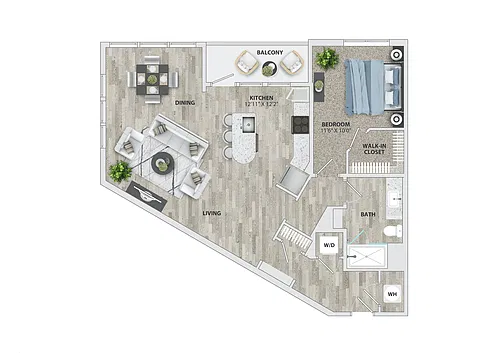 Floor plan A12A