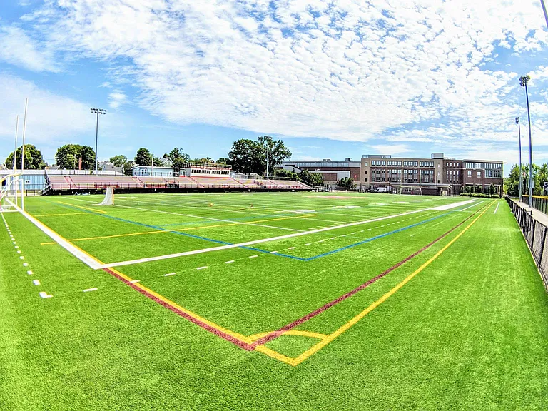 Melrose high school football field