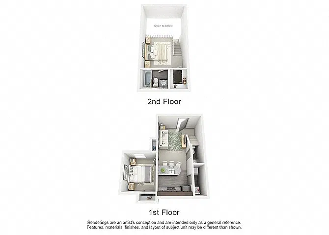 Floor plan B1 - Townhome