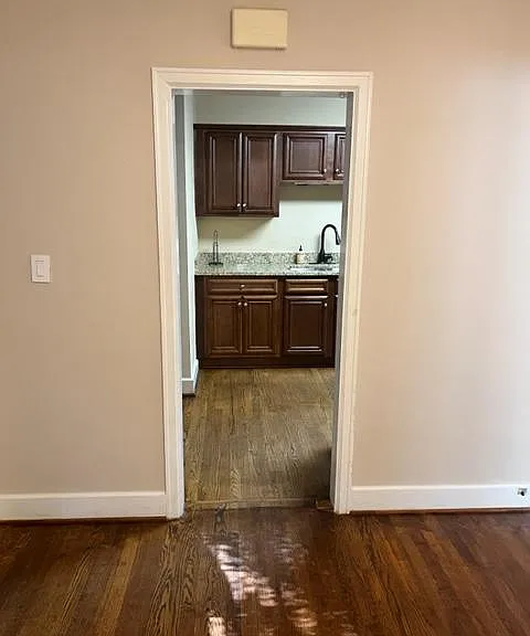 Looking into Kitchen from Dining Room