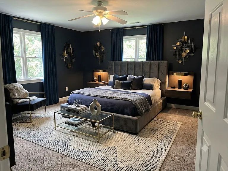 Large 4th Bedroom-2nd Floor-Virtually Staged
