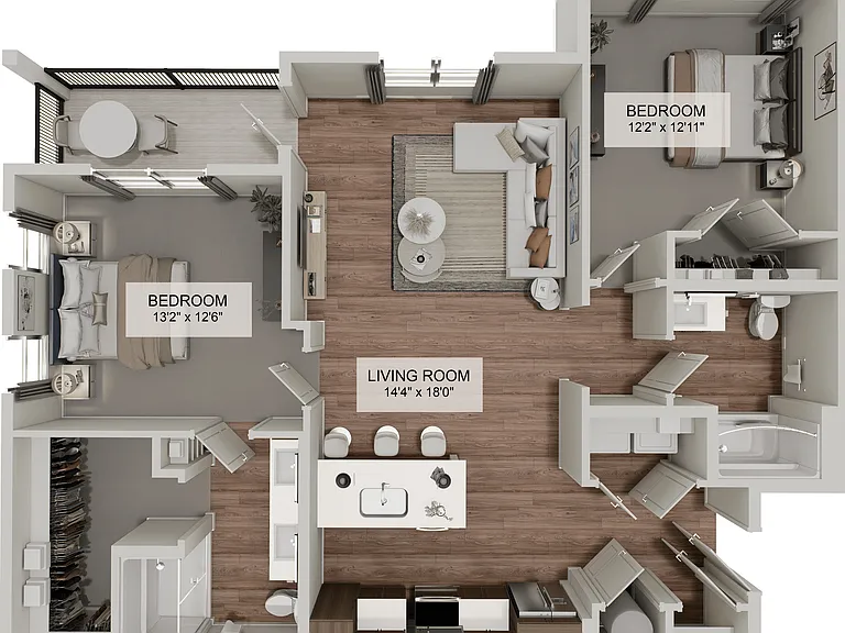 Wrenley Luxury Apartment Homes — Photo 46