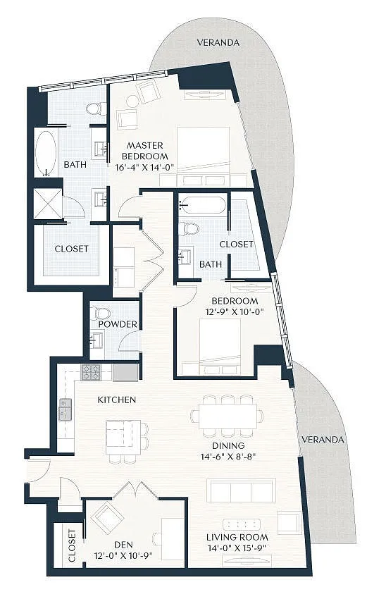 Floor plan B7