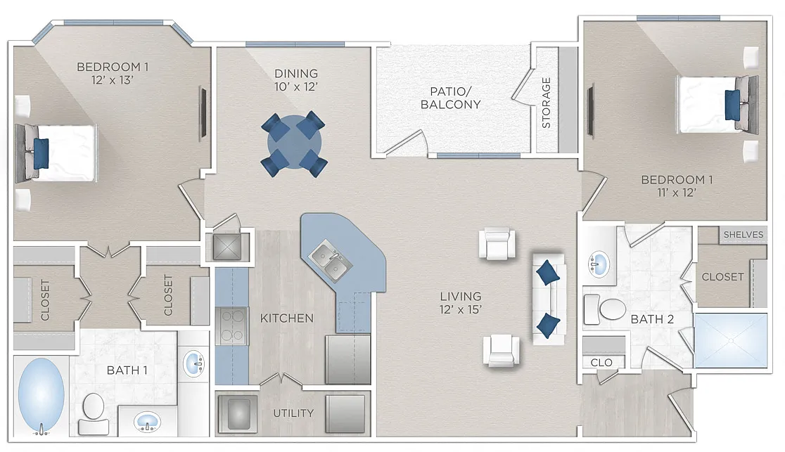 Floor plan Marvel (B1)