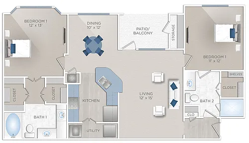 Floor plan Marvel (B1)