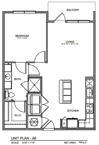 Floor plan A6