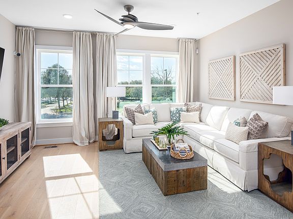 Model Representation - Spacious Gathering Room Makes Entertaining a Breeze