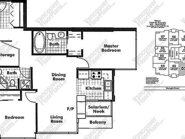 1239 W Georgia St #2102, Vancouver, BC V6E 4R8