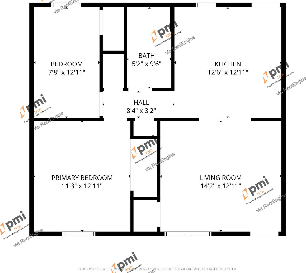 2 bed, 1.0 bath, 840 sqft, $1,125 — Photo 3