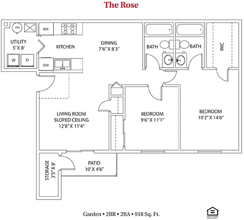 Floor plan The Rose