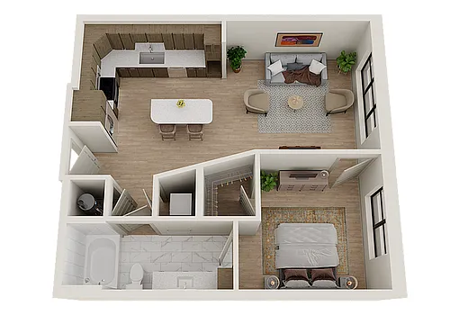 Floor plan A6