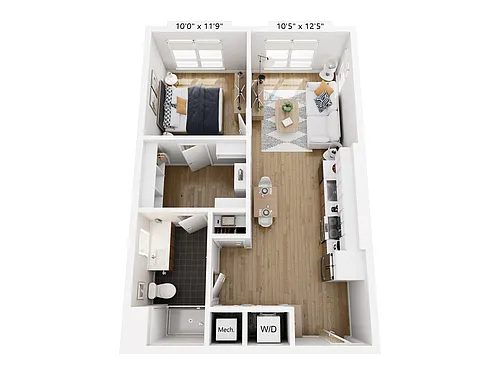 Floor plan A10