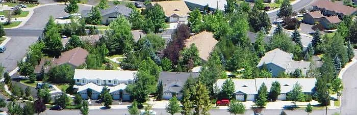 View of Complex from Park