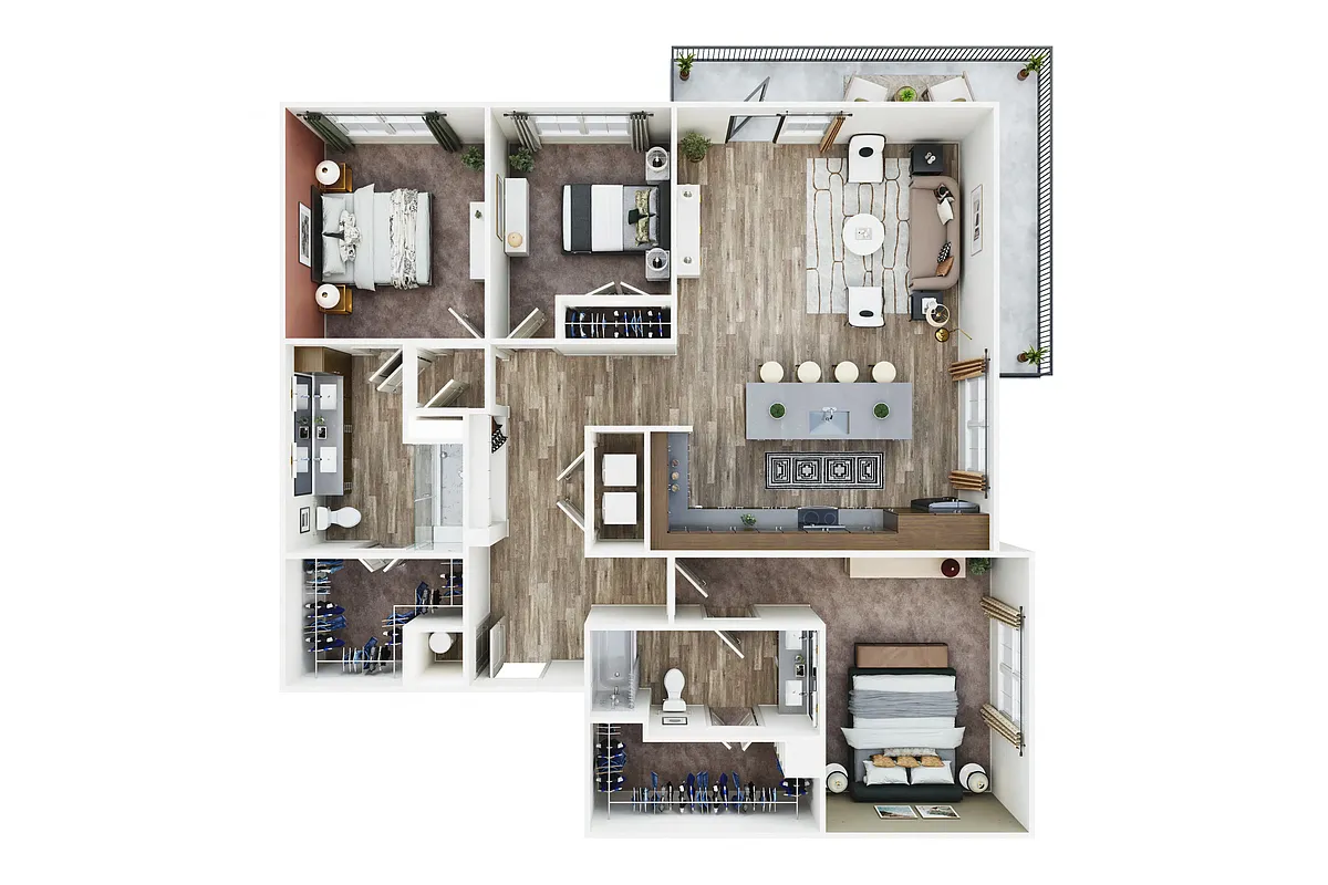 Floor plan C1