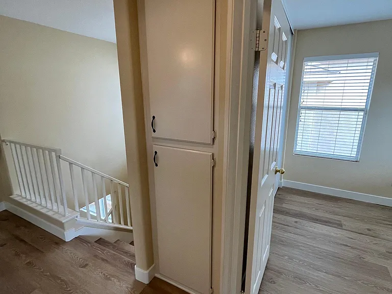 Ample linen storage