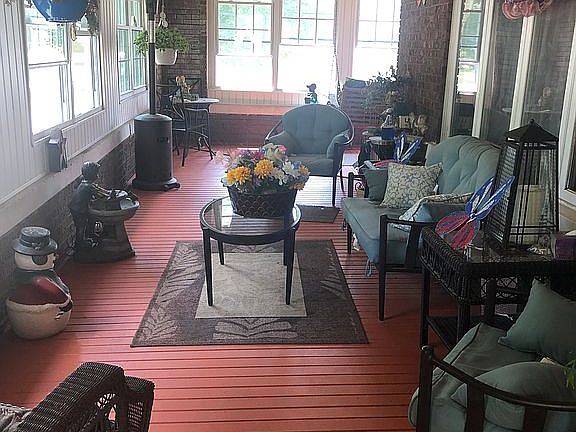 Wrap around enclosed porch 