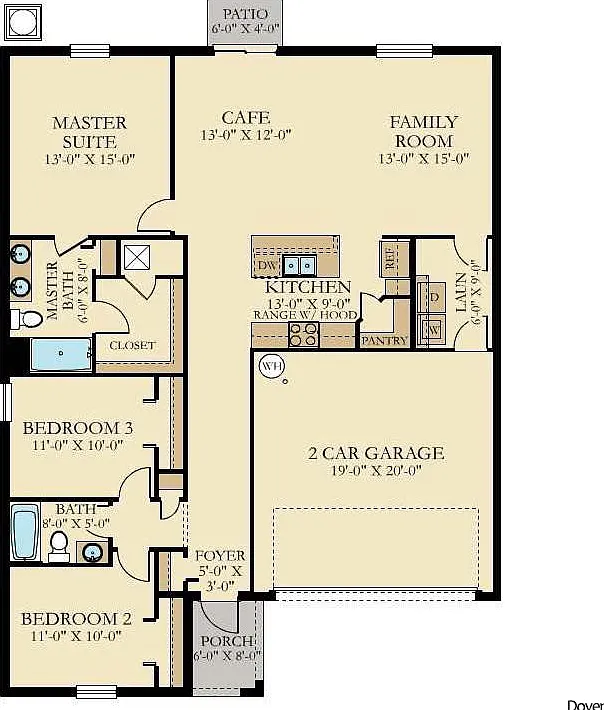 3 bed, 2.0 bath, 1555 sqft, $2,195 — Photo 2