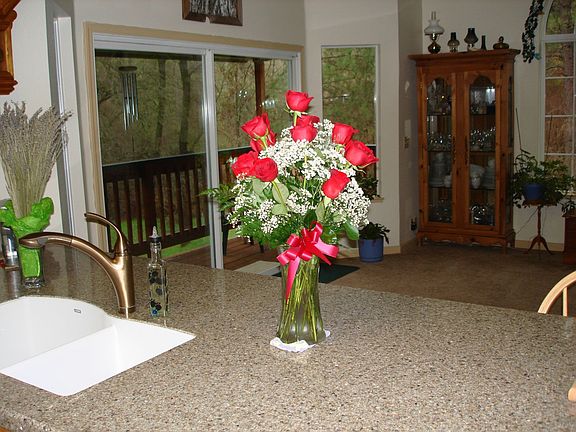 View from Kitchen to Family room