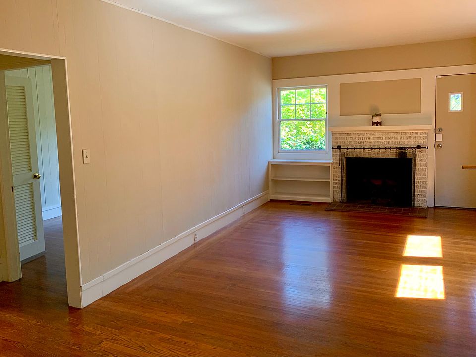 Living room, front window
